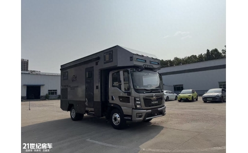 耐造车身+超大储物，这台途佳豪沃轻卡房车，长线离网旅居太省心