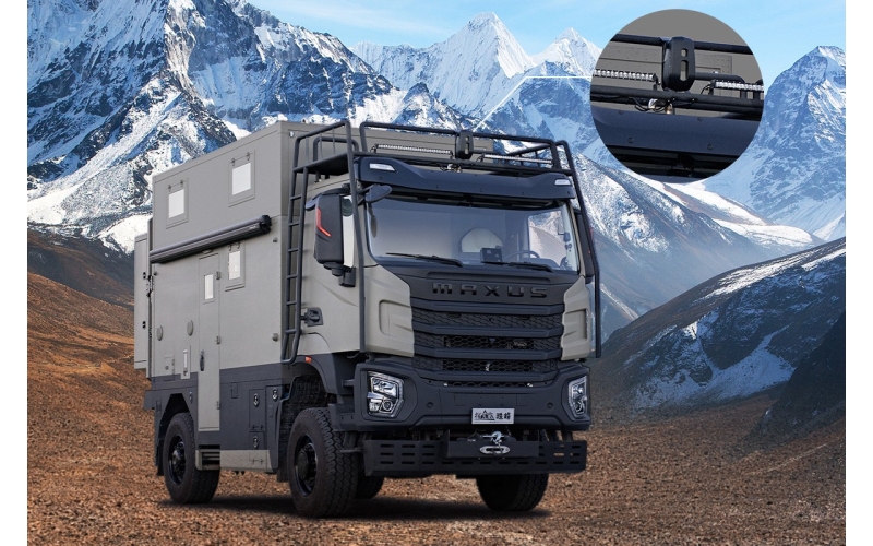 重卡越野房车上汽大通MAXUS探索家·珠峰，258万的国产越野房车，蓝牌C照即可驾驶