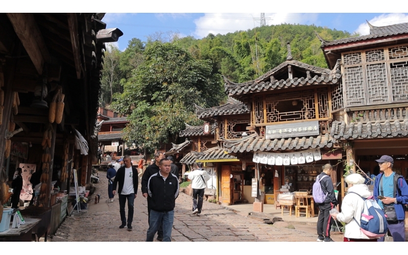 云南古村，种茶叶致富，商贸驿站一度繁荣，隐秘的世外桃源