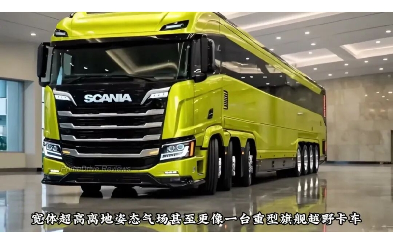 2027款斯堪尼亚14&times;14豪华房车：700马力级远征巨兽，豪华得很克制但绝不便宜