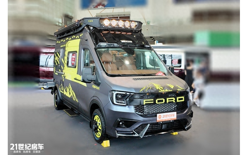 不惧烂路，6座B型越野房车！卫航福特T8四驱美洲豹Pro